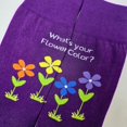 thumbnail image 3 of What's Your Flower Color Socks from the Sock Panda, 3 of 7