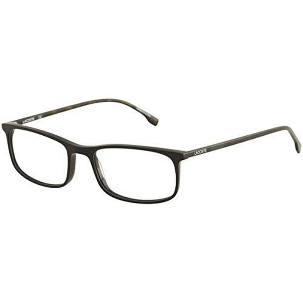 Lacoste Men's Eyeglasses L2808 L/2808 001 Black Full Rim Optical Frame ...