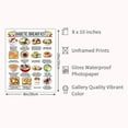 thumbnail image 3 of 12 Juegos De Pósters Con Planes De Dieta | Recetas De Cocina Y Dieta | Cuadros Decorativos | Combinaciones Nutricionales | Para El Fitness Y La Dieta En Casa, 3 of 7