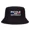 A black, variant on Summer Nationale Bob Man Reversible Bucket Hat Women Cotton Fisherman Cap Unisex Outdoor Sport Sun Activities