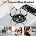 thumbnail image 3 of TECH CIRCLE for Google Pixel 8 Pro Case with 360° Ring Stand, Multi-Layer Protective Case, Shockproof Cover for Google Pixel 8 Pro 6.2" Case 2023,Silver, 3 of 5