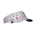 thumbnail image 2 of Xecao Tulips Flowers for Adult Sun Cap offers versatile sun protection with adjustable Velcro for a secure fit., 2 of 8