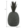 thumbnail image 6 of LuxenHome Gray MgO Pineapple Outdoor Statue, 6 of 10