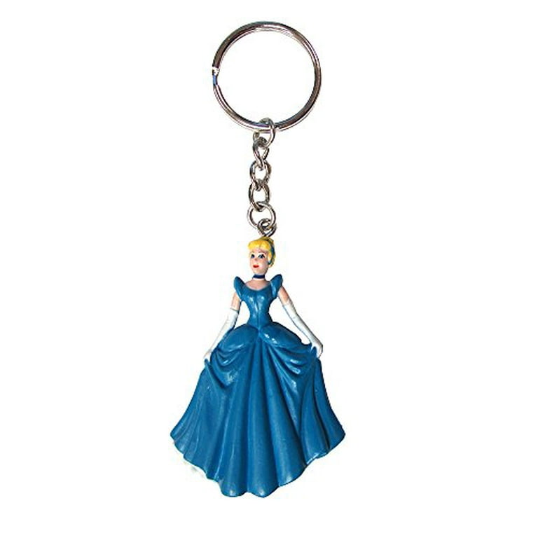  Disney Cinderella Soft Touch PVC Key Ring : Clothing
