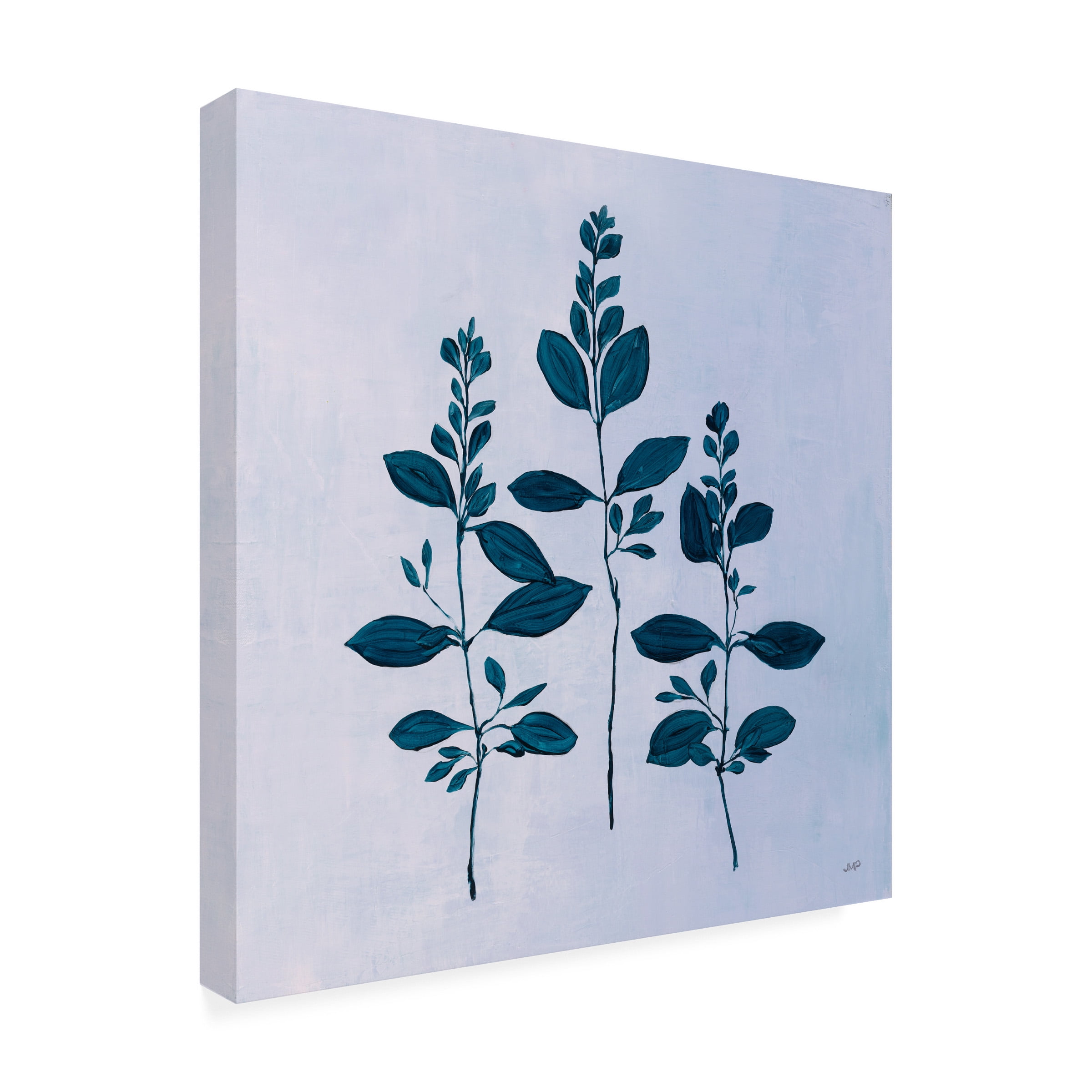 Trademark Fine Art 'Botanical Study IV Blue' Canvas Art by Julia Purinton