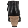 thumbnail image 4 of Ecco Women's Black Leather Western Water Resistant Ankle Booties, 4 of 8