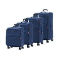 thumbnail image 1 of JUMP (Moorea) Ensemble de Bagages 4 Pcs Collection Chef-D'œuvre Française Ultraléger, Extensible avec Serrure TSA, 1 of 7