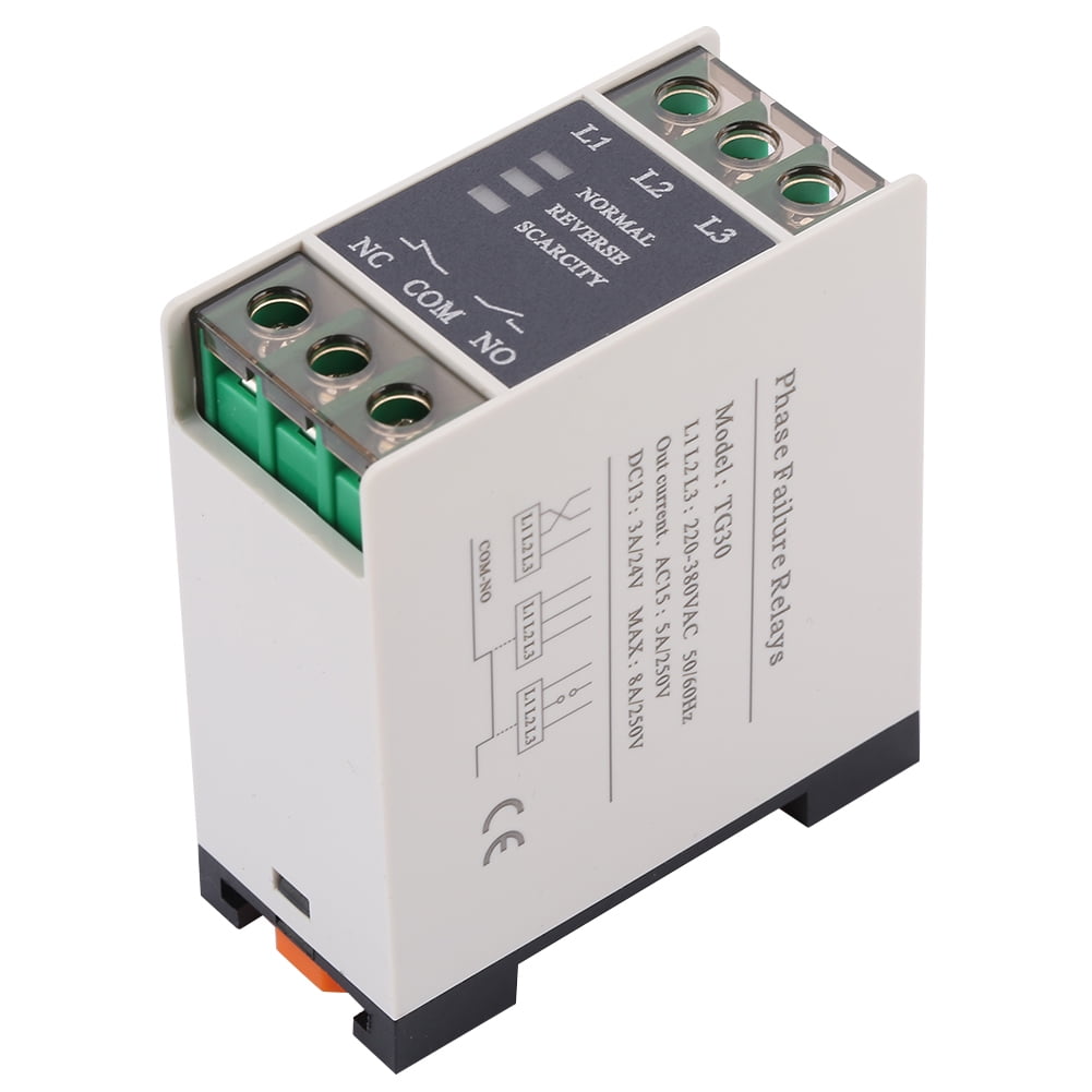 Phase Loss Protection Phase Sequence Protection Relay 3Phase Phase