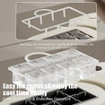 thumbnail image 3 of Mini Ice Maker Machine Countertop Portable Clear Ice Cube Maker Ready In 10 Minutes Low Noise Energy Saving Easy To Clean Purple Standard, 3 of 3