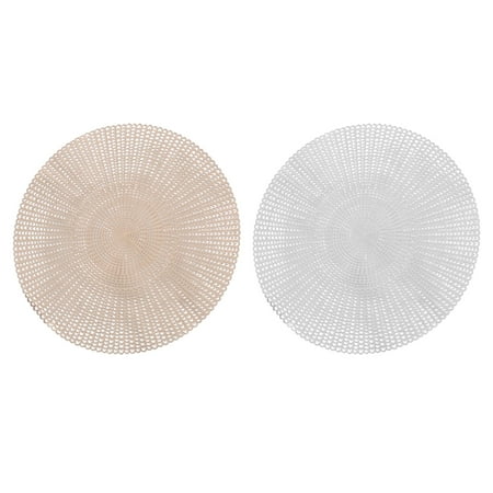 

Mat Cup Table Heat Placemat Round Resistantcoasters Placemats Washable Circle Large Dish Coaster Reusable Pad Pot Dining