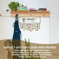 thumbnail image 4 of 1 Set Wooden Family Birthday Reminder Calendar BoardBirthday Family Tree Board With Tags DIY Birthday Tracker Hanging Plaque 12x40cm/4.7x15.5inch for Home Decoration Friends, 4 of 7
