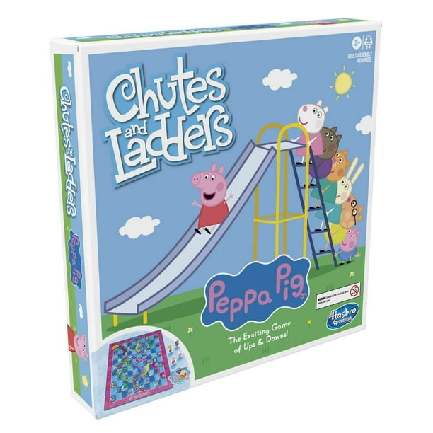 Juego de mesa Hasbro Gaming Chutes and Ladders Peppa Pig Kids 3+