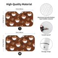 thumbnail image 5 of Yiaed Sloths Need More Coffee Print Car Windshield Sunshade Front Auto Car Front Window Sun Shade Foldable Sun Visor Shield Cover Auto Accessories for Sedan SUV Truck-Small, 5 of 5