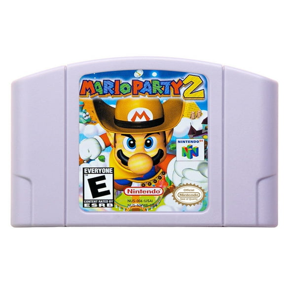 N64 games Cartridge Mario Party 2