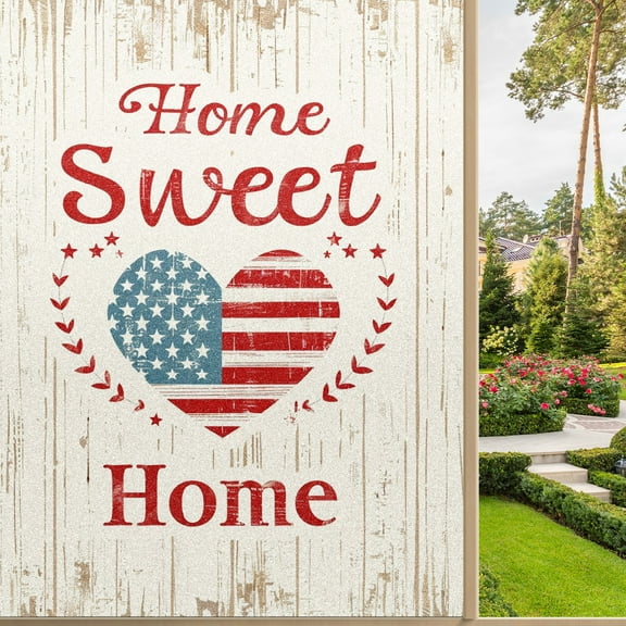 Static Cling Decorative Window Film Frosted Privacy Film Window Clings for Glass Windows No Glue Window Sticker for Bathroom Bedroom Office Sweet Home