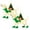 B, variant on Adorable Christmas Tree Decorations - Funny Dogs Christmas Tree Hanging Ornaments 2D Acrylic Dog Ornaments