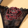 thumbnail image 2 of Eashery Panties for Women Naughty Women's Lightweight Microfiber Underwear Black One Size, 2 of 4