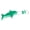 Green, variant on Fish Shape Floating Keychain Buoy Keyring for Water Adventures All Age Practical Floating Buoyant Key Chian for Sport