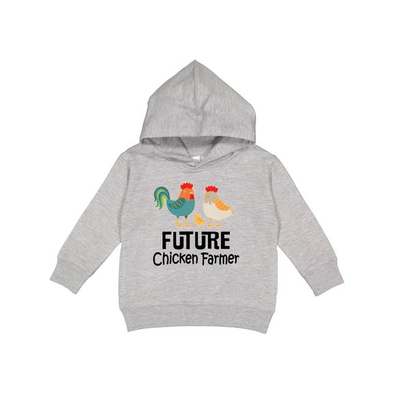 Inktastic Future Chicken Farmer Childs Toddler Hoodie