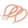 thumbnail image 2 of Phone Case Chain, Metal Buckle Head 3 Pcs 12mm Pearl Bracelet Glossy Round Three Styles For Car For Key Chain For Bag ANGGREK IB1216, 2 of 8