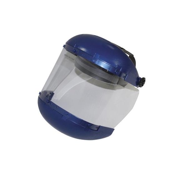 Sellstrom 1489840 380 Series Racheting Headgear Faceshield with Chin Guard