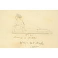 thumbnail image 3 of Circle of John Gibson 24x17 Black Modern Framed Museum Art Print Titled - Bacchante by Bartolini (ca. 1850), 3 of 5