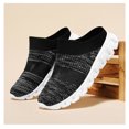 thumbnail image 4 of Men's Backless Slip‑on Mule Walking Shoes, Knit Mesh Casual Slide Footwear With Segmented Grooved Outsole for Daily Leisure, 4 of 4