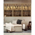 thumbnail image 2 of SHENIFY large 24x36in3pcs Natural Framed Home Family Wall Decor Farmhouse Sign Wall Hanging Decor Rustic Netural Quotes Prints Artwork for Home Dining Room Kitchen, 2 of 6