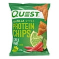 thumbnail image 4 of Quest Tortilla Style Protein Chips, Chili Lime, 1.1oz - 4 Count Bags, 4 of 12