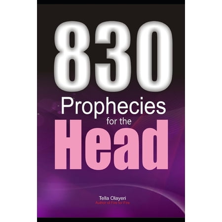Christian Healing Books 830 Prophecies for the Head, (Paperback)