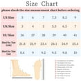 thumbnail image 6 of Allegra K Women's Sandals Block Heels Clear Platform Slides Sandals, 6 of 6