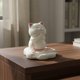 thumbnail image 5 of predolo Soporte de Móvil con Forma de Gato Diseño Adorable Figura de Gato Soporte para Teléfono Multifuncional Decoración Del Hogar para Oficina, Tocador, 5 of 9