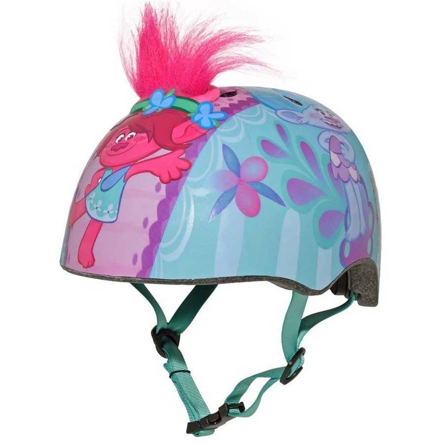 Bell Dreamworks Trolls Child Helmet Pink Hair Age 5-8 Bicycle Skate Bike for sale online 