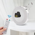 thumbnail image 3 of YR-Q100 Reproductor De CD Portátil Montado En La Pared Bluetooth Reproductor De Música Alarma Para El Hogar Sin Batería, 3 of 7