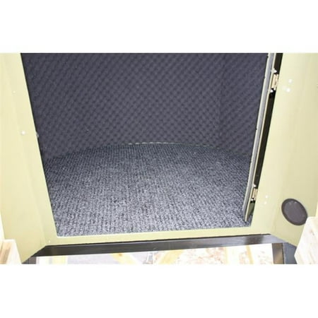 Stump Hunting Blind Adhesive Foam Wall Insulation Kit Grey