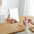 thumbnail image 5 of Rectangular Wooden Wall Mirror for Living Room and Bedroom, 5 of 5