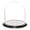 Black Wood Veneer Base, variant on Plymor 9.75" x 10" Glass Display Dome Cloche (no Base)