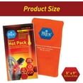 thumbnail image 3 of MEDPRIDE Instant Hot Packs Disposable for Pain Relief, Activates Instantly, 5in X 9in (24-Pack), Includes 3 Fabric Wraps, 3 of 5