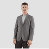 Haggar H26 Men's Slim Fit Sport Blazer - Gray, Small
