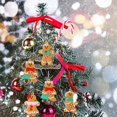 thumbnail image 5 of 12 Gingerbread Man, Gingerbread Decoration, Mini Gingerbread Ornament, Christmas Deco Pendant, Christmas Tree Hanging Decorations Pendant, 5 of 5
