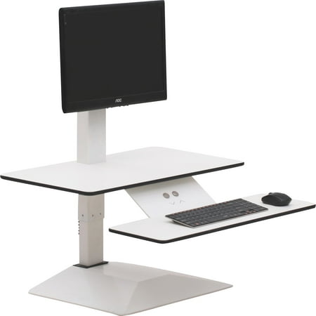 Lorell, LLR99549, Sit-to-Stand Electric Desk Riser, 1 Each,