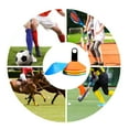 thumbnail image 4 of destyer 15 Pcs/set Football Training Cones Soccer Entertainment Sports Marker Disc Football Marking Discs, 4 of 7