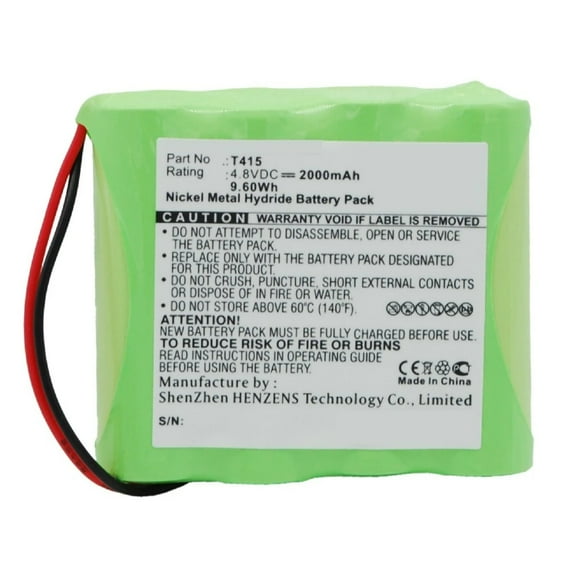 Batteries N Accessories BNA-WB-H7175 DAB Digital Battery - Ni-MH, 4.8V, 2000 mAh, Ultra High Capacity Battery - Replacement for Schaub Lorentz T415 Battery