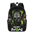 thumbnail image 4 of Mochila de viaje para portátil Call of Duty Modern Warfare Light Flight, antirrobo con puerto de carga USB, mochila universitaria, gran capacidad para el trabajo, color negro, 17 pulgadas, 4 of 8