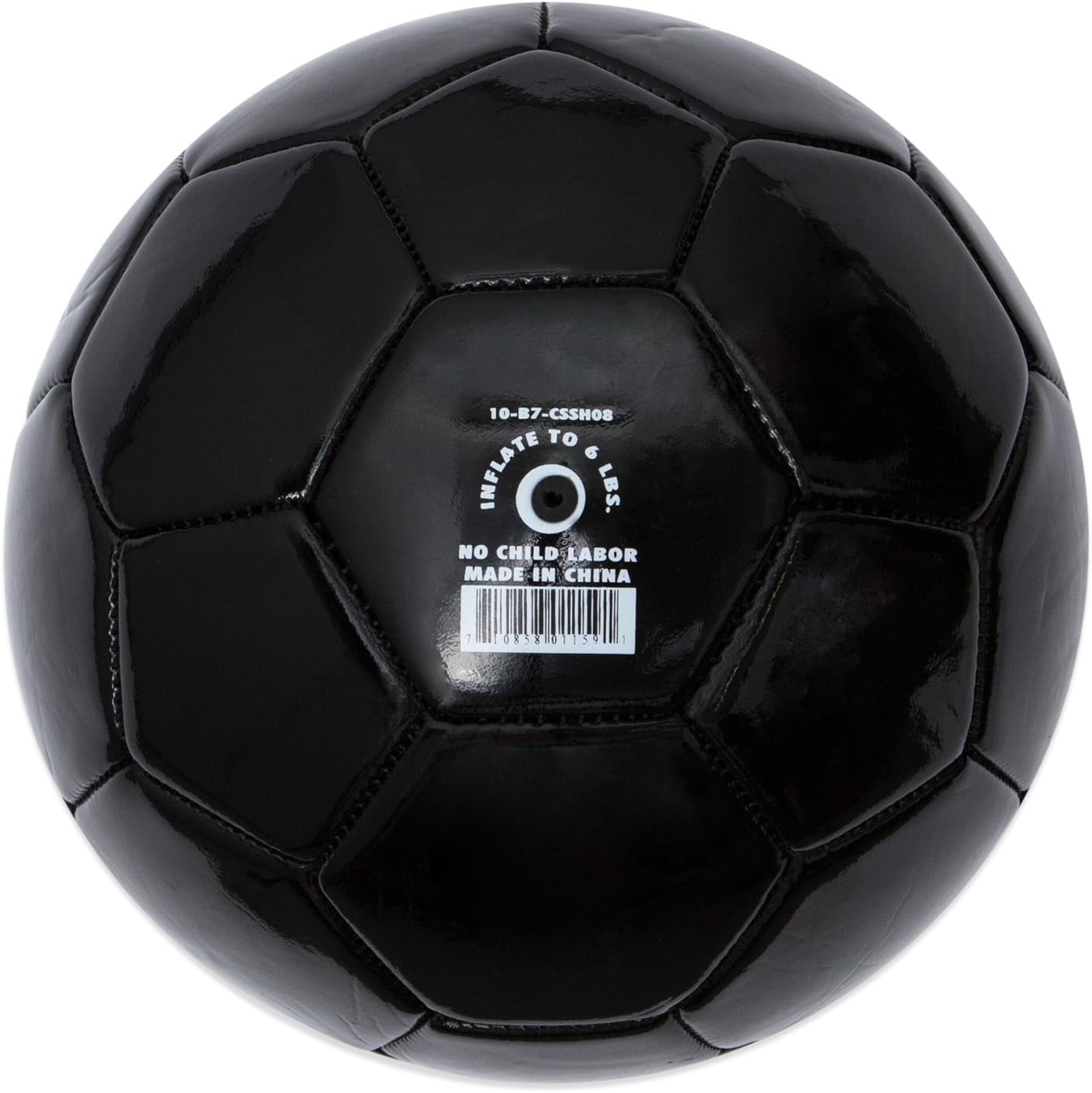 Champion Sports Extreme Series Soccer Ball, Size 3 - Youth League, All Weather, Soft Touch, Maximum Air Retention - Competitive and Recreational Futbol Games, Black