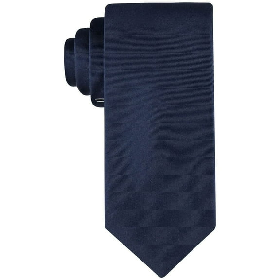 Tommy Hilfiger Men's Boat Bar Panel Tie Blue Necktie
