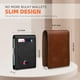 thumbnail image 3 of Billetera RUNBOX, delgada, de piel, para billetes, con bloqueo RFID, para hombre, 3 of 6