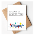 thumbnail image 1 of Quote yo grandes en contabilidad Sobre de la Carta de felicitación de la tarjeta de matrimonio, 1 of 4