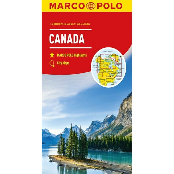 Marco Polo Maps Canada Marco Polo Map, (Paperback)
