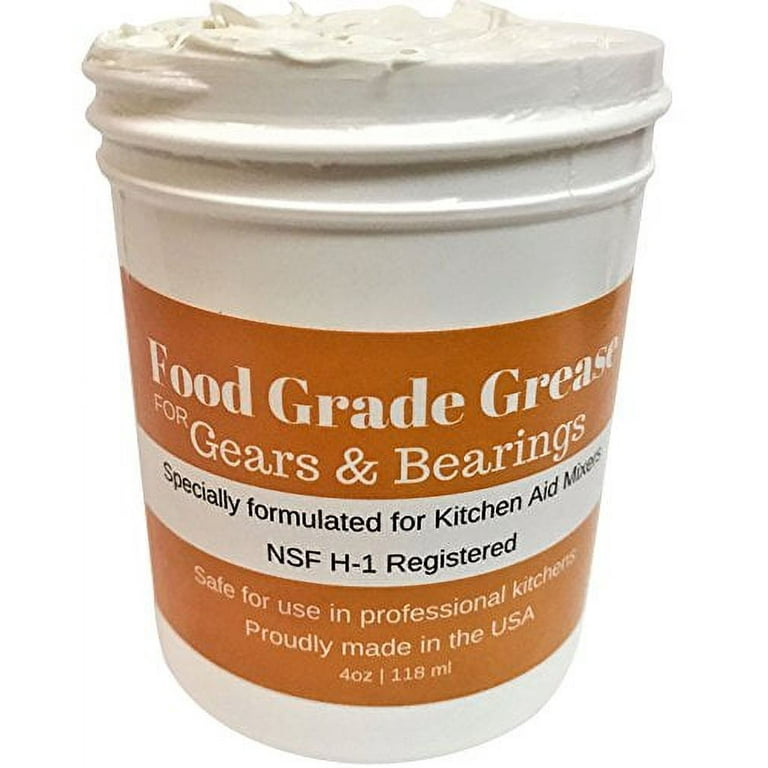 4 Oz Food Grade Grease with 9709511 Gasket for kitchenaid Stand Mixer, Food  Safe Lubricant, Reduce The Wear of Mixer Gear Parts